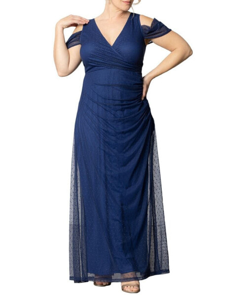 Women's Plus Size Seraphina Mesh Gown