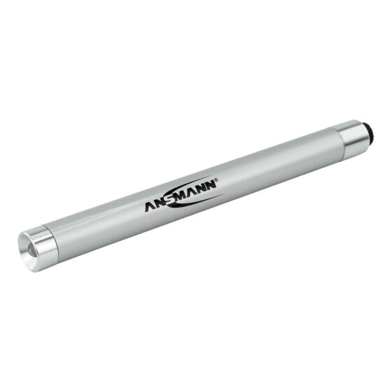 Ansmann X15 LED, Pen flashlight, Silver, Aluminum, LED, 1 lamp(s), 15 lm