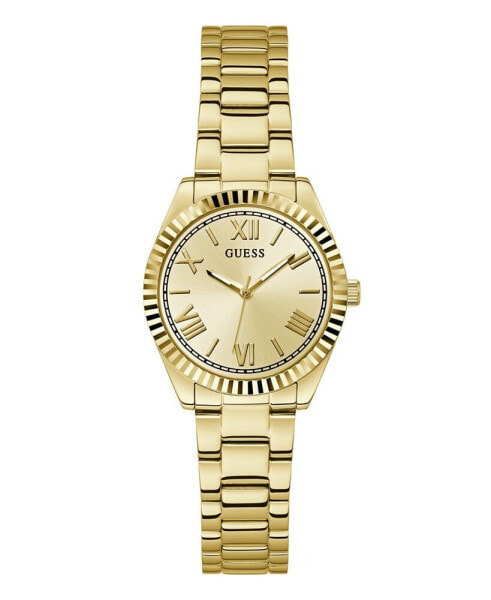 Women's Analog Gold-Tone Stainless Steel Watch 30mm