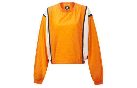 Худи женское Converse Trendy_Clothing с оранжевым цветом