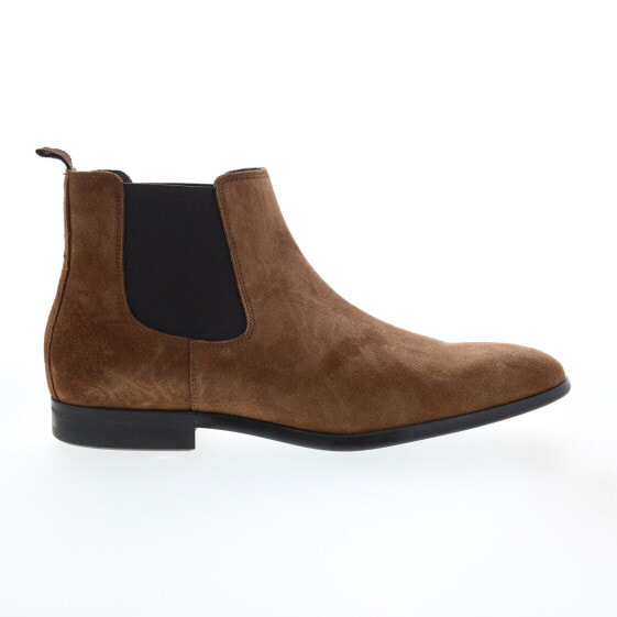 Bruno Magli Billy MB2BILB0 Mens Brown Suede Slip On Chelsea Boots