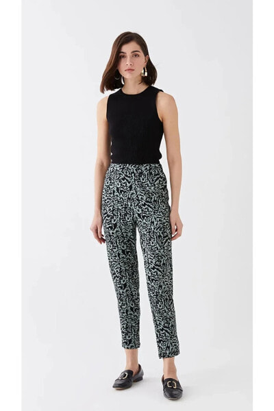 Брюки LC Waikiki Elastic Patterned Lady Pantaloons