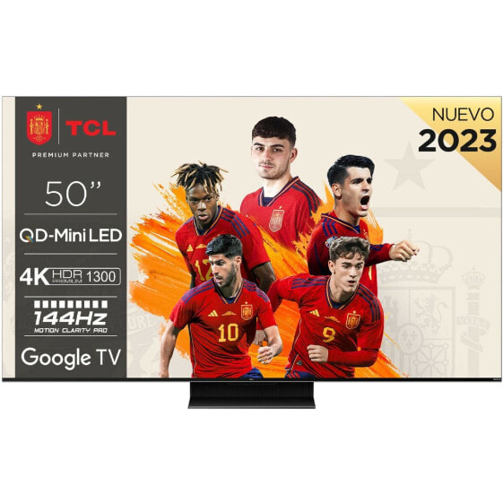 Смарт-ТВ TCL 50C805 4K Ultra HD 50" LED HDR