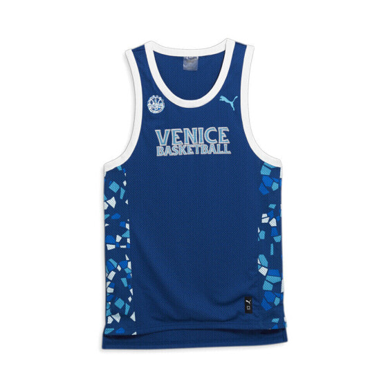 Puma Venice Beach League Jersey Mens Blue 62357301