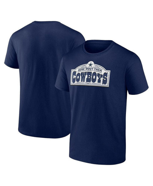 Men's Navy Dallas Cowboys Hometown Offensive Drive T-Shirt