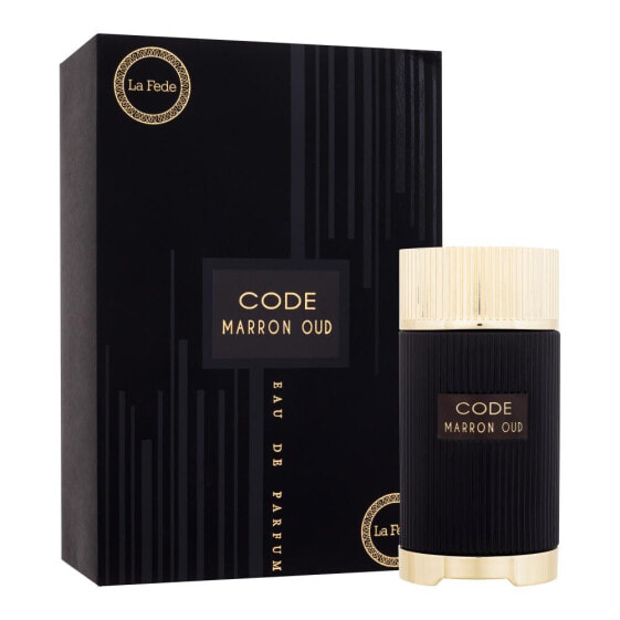 La Fede Code Marron Oud 100 ml eau de parfum unisex