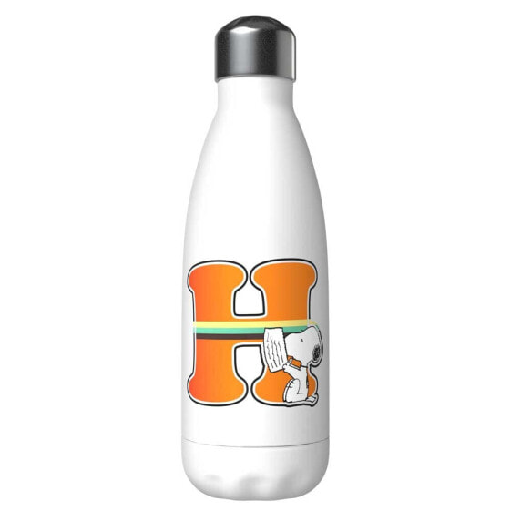SNOOPY Letter H Customized Stainless Steel Bottle 550ml