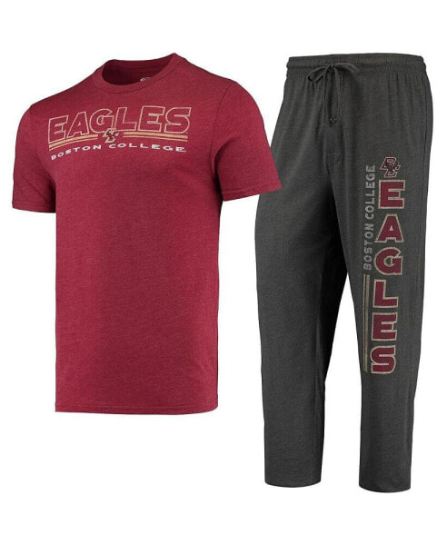 Пижама Concepts Sport Eagles Charcoal & Maroon