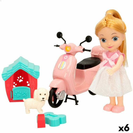 Игрушка Кукла Colorbaby Bella 16 cm Мотоцикл 7 x 16 x 4 cm (6 штук) для детей