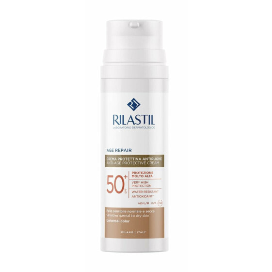 Солнцезащитное средство с цветом Rilastil Age Repair SPF 50+ 50 ml Антивозрастной