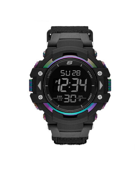 Men's Keats 55MM Sport Digital Chronograph Watch Black