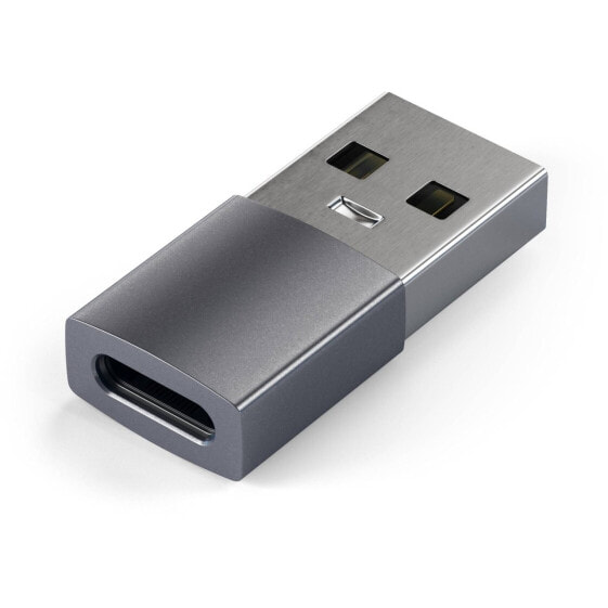 Кабель-адаптер USB-A на USB-C Satechi FUN SPACE_GRAU USB-A на USB-C