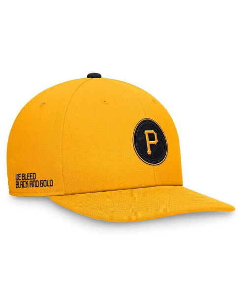 Men's Gold Pittsburgh Pirates City Connect Pro Snapback Hat