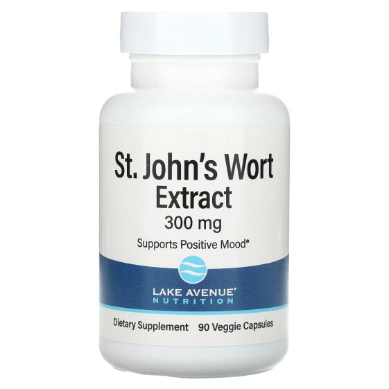 St. John's Wort Extract, 300 mg, 90 Veggie Capsules