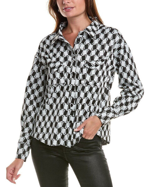 Gracia Checked Pajama Top Women's