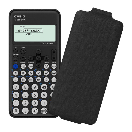 Casio FX-82DE CW - Pocket - Scientific - 12 digits - Battery - Black