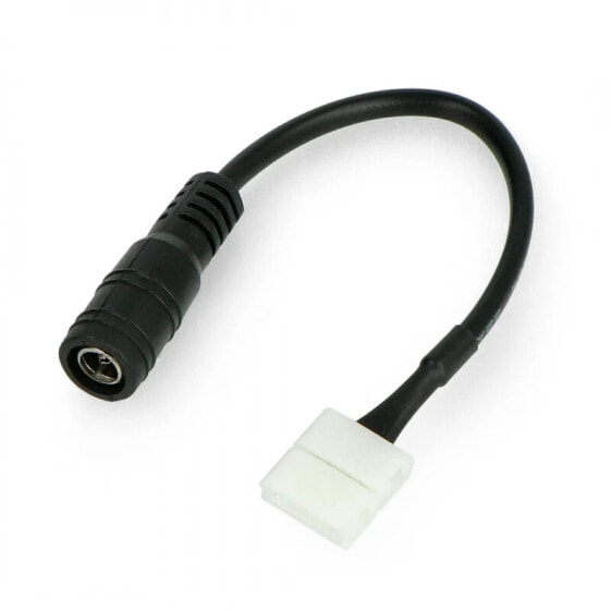 Connector for LED strip 10mm 2 pin - DC 5.5/2.1mm