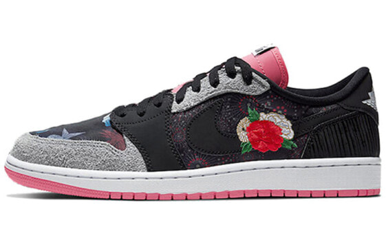 Кроссовки мужские Jordan Air Jordan 1 low og cny “chinese new year” черные CW0418-006