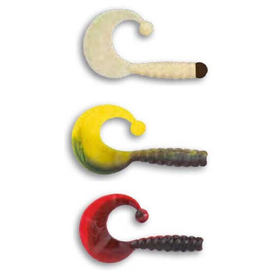 Приманка мягкая Magic Trout Curly B-Bobbles 42 мм 1.1 г 10 шт