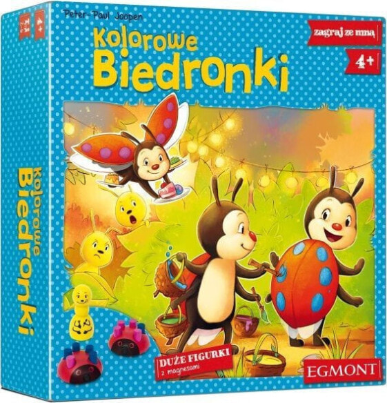 Развивающая игра Egmont KOLOROWE BIEDRONKI - 6730