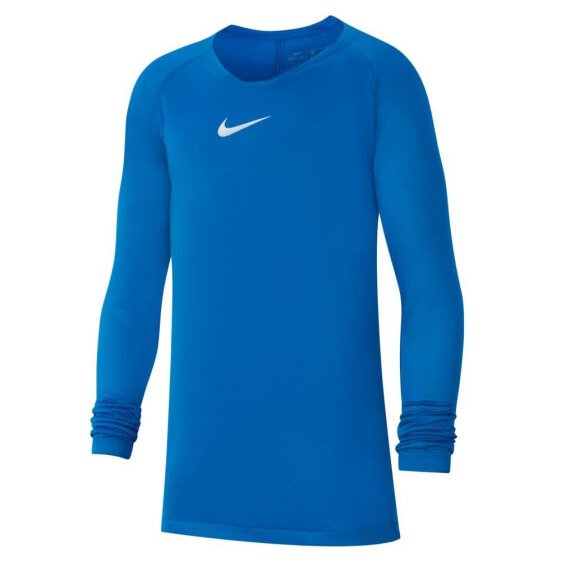 Мужская футболка Nike Dri Fit Park первого слоя с длинным рукавом