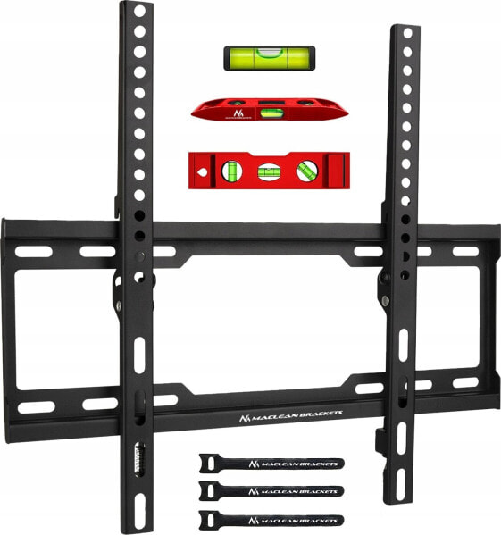 Maclean Uchwyt do TV Maclean, max VESA 400x400, 32-70", 45kg, reg. odchylenia +0°~-10°, MC-412