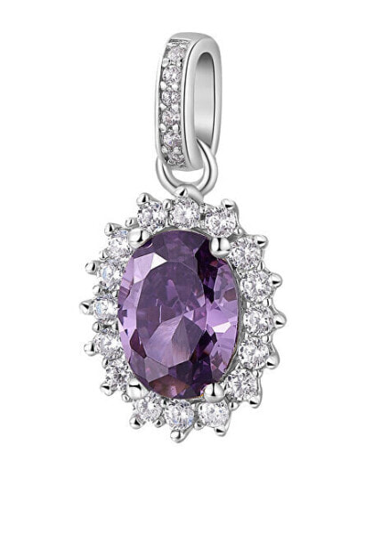 Fancy Magic Purple FMP19 elegant silver pendant
