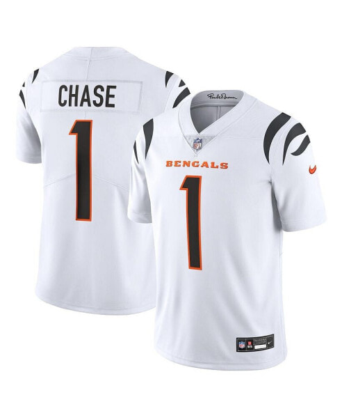 Men's Ja'Marr Chase White Cincinnati Bengals Vapor Untouchable Limited Jersey