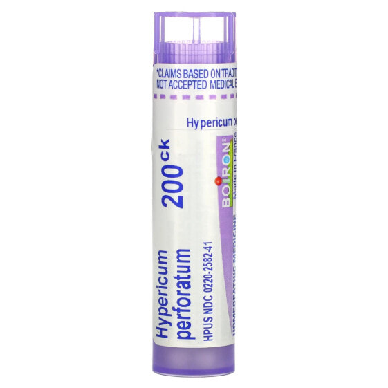 Травяной препарат Hypericum Perforatum, 200 CK, около 80 гранул, Boiron