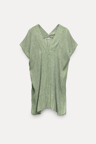 Zw collection striped blouse with vents