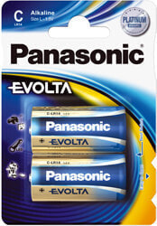 Einwegbatterie Panasonic Evolta C