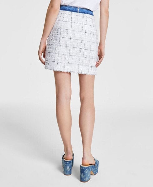 Women's Natalie Tweed Mini Skirt