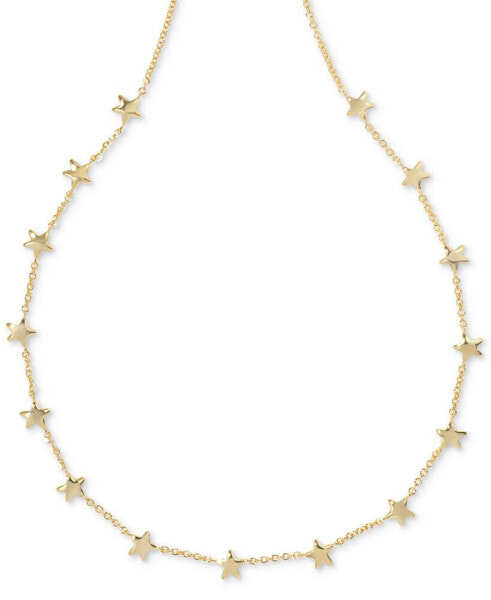 14k Gold-Plated Star 19" Strand Necklace