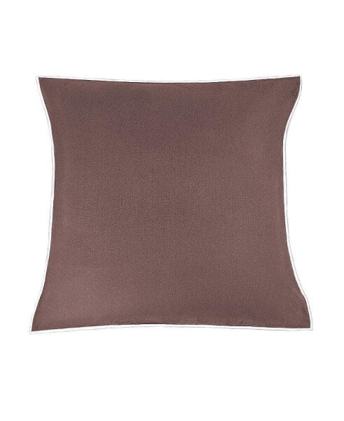 26" x 26" French Linen Euro Pillow with Feather & Down Insert