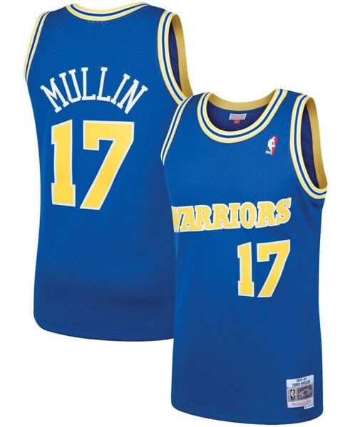 Men's Chris Mullin Royal Golden State Warriors 1993-94 Hardwood Classics Swingman Player Jersey