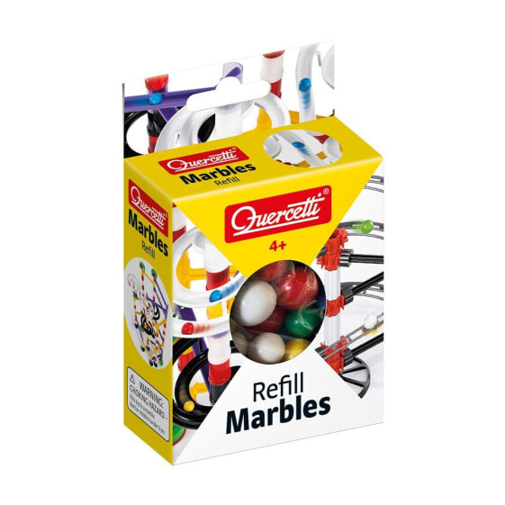 QUERCETTI Marble Run Replacement Balls 14 mm And 19 mm 60 Pieces