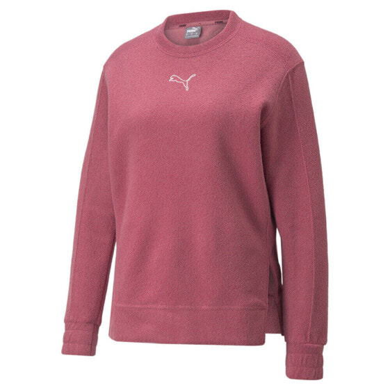 Puma Her Winterized Crew Neck Sweatshirt Womens Purple 84983745