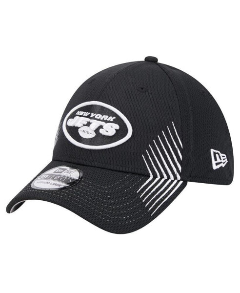 Men's Black New York Jets Active 39THIRTY Flex Hat