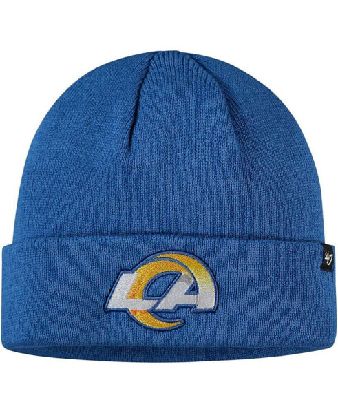 Шапка вязаная '47 Brand мальчиков голубая Los Angeles Rams Basic