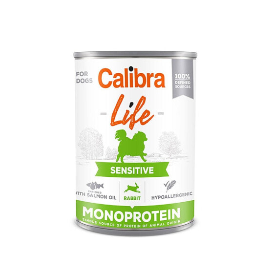 CALIBRA Life Can Sensitive Rabbit 6x400g Dog Food