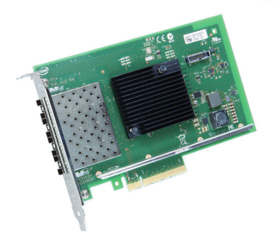 Intel X710DA4FH - Internal - Wired - PCI Express - Fiber - 10000 Mbit/s - Black - Green