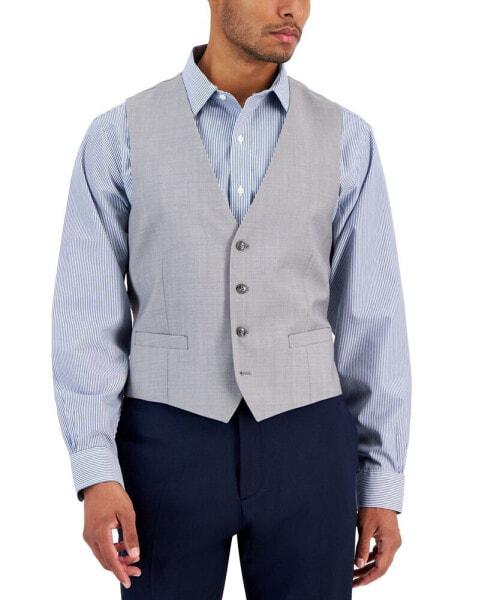 Men's Slim-Fit Wool Infinite Stretch Suit Vest
