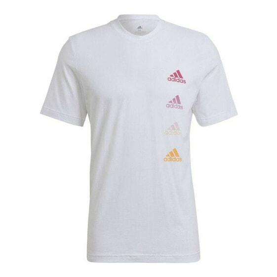 Футболка мужская Adidas Essentials Gradient Белая