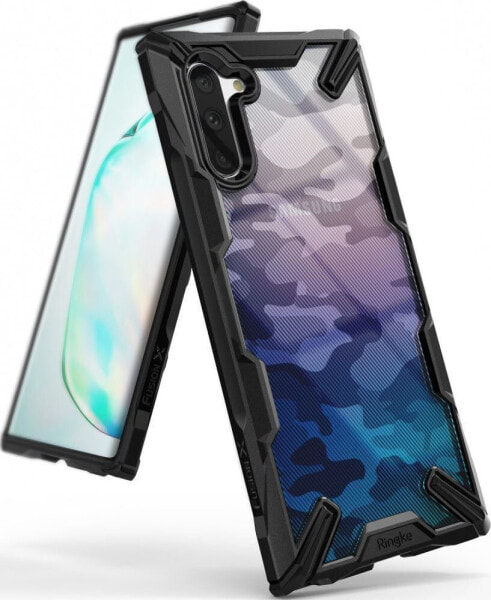 Чехол для смартфона Ringke Fusion-X Design Samsung Galaxy Note 10 Camo (Moro) Black