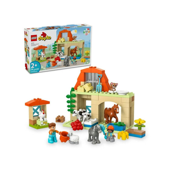 Игровой набор Lego Playset 10416 Забота о животных на ферме 74 предмета