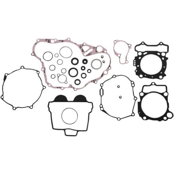 MOOSE HARD-PARTS 811690 ATV Complete Gasket Set With Oil Seals Yamaha WR250F 15-18