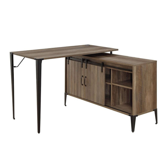 Zakwani Writing Desk, Rustic Oak