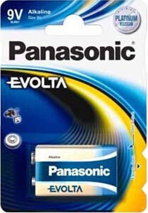 Panasonic 1 Evolta 6 LR 61 9V-Block 6LR61EGE/1BP - Battery - 9V-Block