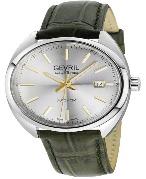 Часы Gevril Five Points Olive Green