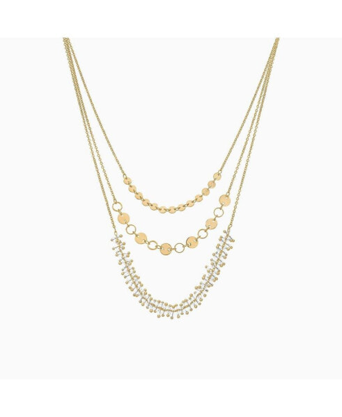 Lyric Triple Layered Necklace